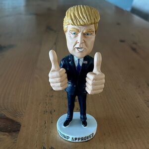 Blonde Hair Bobblehead Figurine